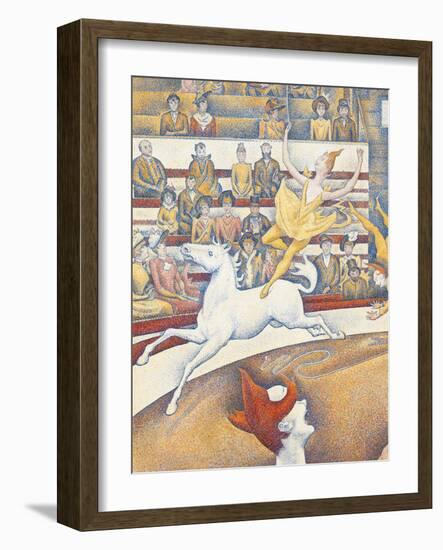 The Circus-Georges Seurat-Framed Giclee Print