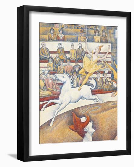 The Circus-Georges Seurat-Framed Giclee Print