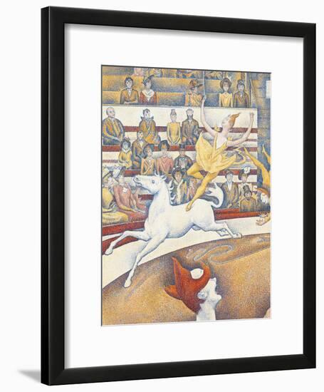 The Circus-Georges Seurat-Framed Giclee Print