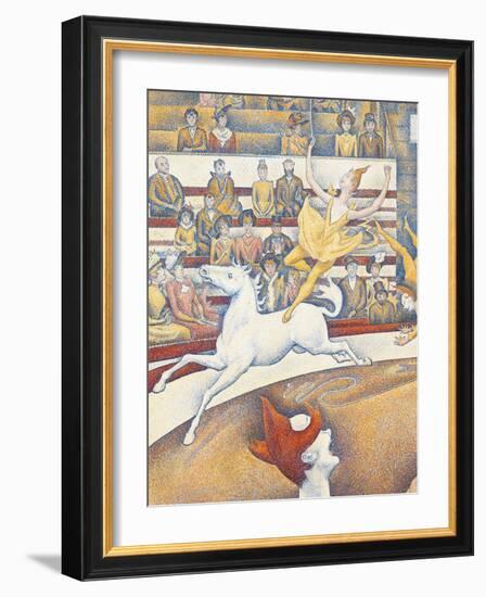 The Circus-Georges Seurat-Framed Giclee Print