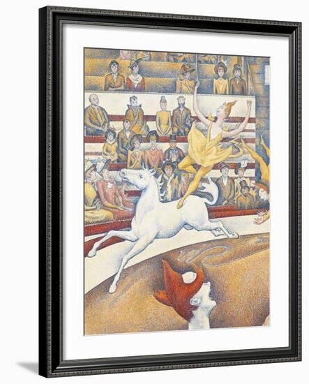 The Circus-Georges Seurat-Framed Giclee Print