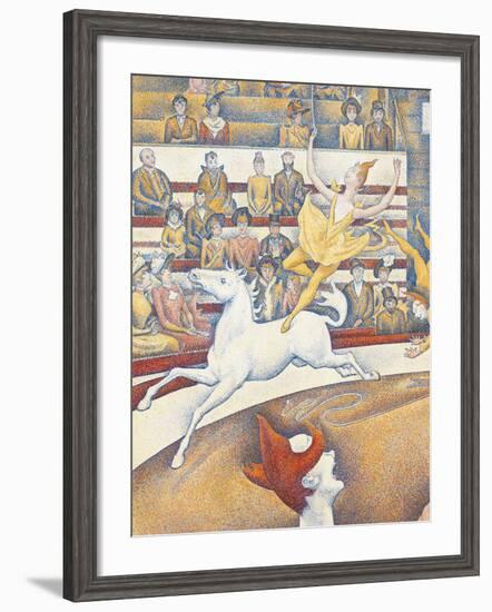 The Circus-Georges Seurat-Framed Giclee Print