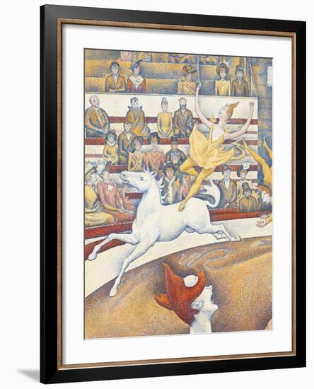 The Circus-Georges Seurat-Framed Giclee Print