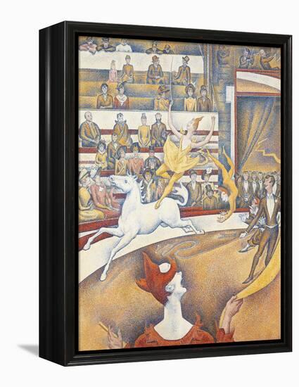 The Circus-Georges Seurat-Framed Premier Image Canvas