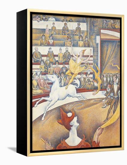 The Circus-Georges Seurat-Framed Premier Image Canvas