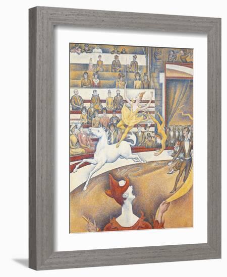 The Circus-Georges Seurat-Framed Giclee Print