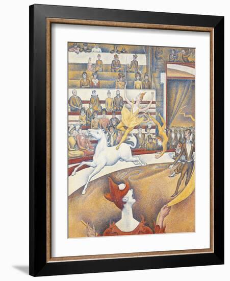 The Circus-Georges Seurat-Framed Giclee Print