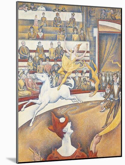 The Circus-Georges Seurat-Mounted Giclee Print