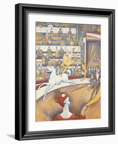 The Circus-Georges Seurat-Framed Giclee Print