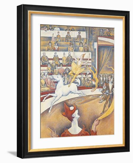 The Circus-Georges Seurat-Framed Giclee Print