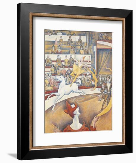 The Circus-Georges Seurat-Framed Giclee Print