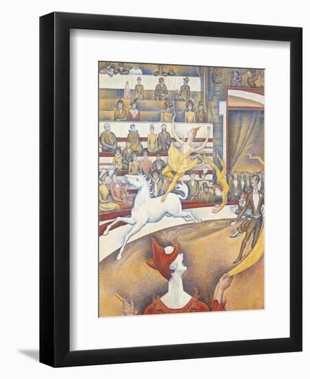 The Circus-Georges Seurat-Framed Giclee Print