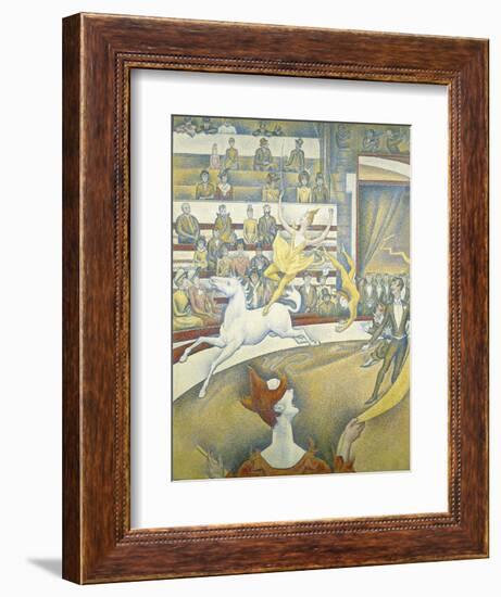 The Circus-Georges Seurat-Framed Art Print