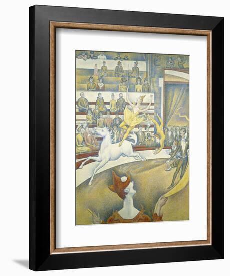 The Circus-Georges Seurat-Framed Art Print