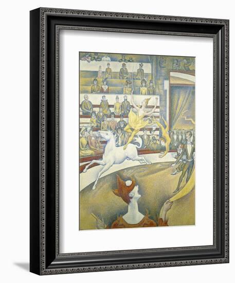 The Circus-Georges Seurat-Framed Art Print