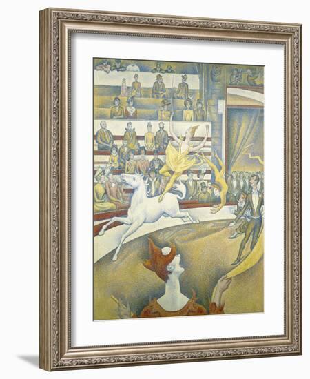 The Circus-Georges Seurat-Framed Art Print