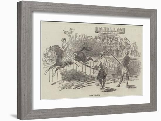 The Circus-null-Framed Giclee Print