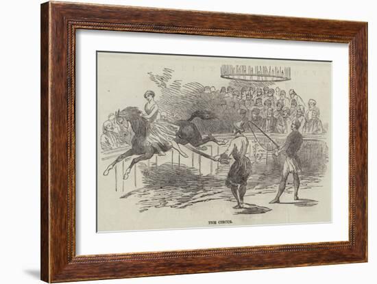 The Circus-null-Framed Giclee Print