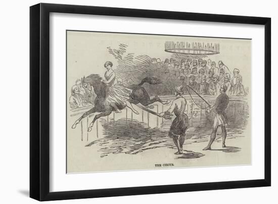 The Circus-null-Framed Giclee Print