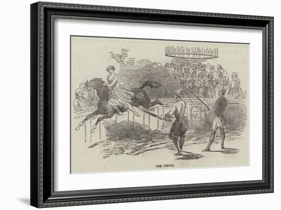 The Circus-null-Framed Giclee Print