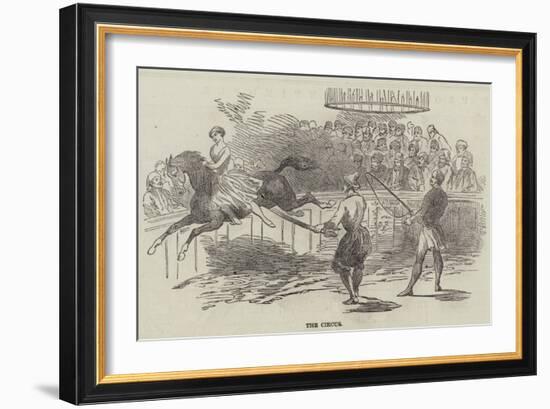 The Circus-null-Framed Giclee Print