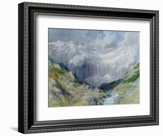 The Cirque at Gavarnie, 1882-Gustave Doré-Framed Giclee Print