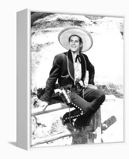 The Cisco Kid-null-Framed Stretched Canvas