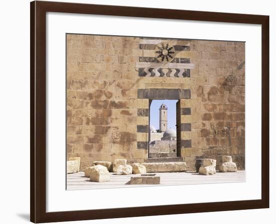 The Citadel, Aleppo, Unesco World Heritage Site, Syria, Middle East-Bruno Morandi-Framed Photographic Print