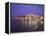 The Citadel by Night, Peniscola, Costa Del Azahar, Valencia, Spain, Mediterranean-Ruth Tomlinson-Framed Premier Image Canvas