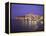 The Citadel by Night, Peniscola, Costa Del Azahar, Valencia, Spain, Mediterranean-Ruth Tomlinson-Framed Premier Image Canvas