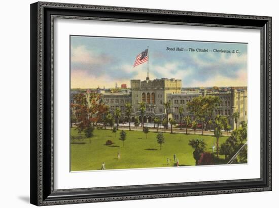 The Citadel, Charleston, South Carolina-null-Framed Art Print