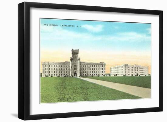 The Citadel, Charleston, South Carolina-null-Framed Art Print