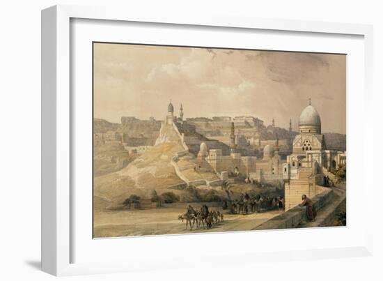 The Citadel of Cairo, from "Egypt and Nubia," Vol.3-David Roberts-Framed Giclee Print