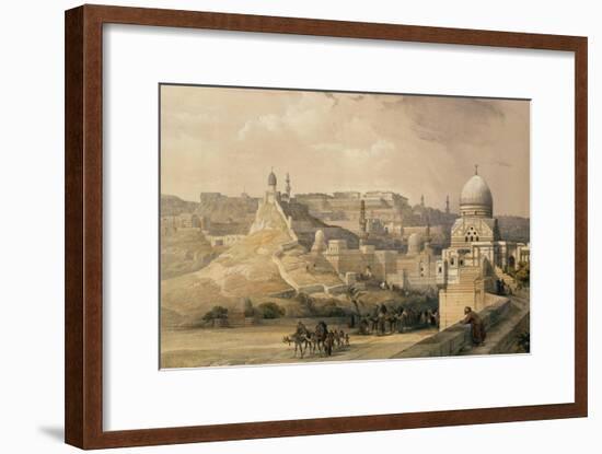The Citadel of Cairo, from "Egypt and Nubia," Vol.3-David Roberts-Framed Giclee Print