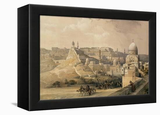 The Citadel of Cairo, from "Egypt and Nubia," Vol.3-David Roberts-Framed Premier Image Canvas