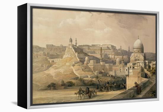 The Citadel of Cairo, from "Egypt and Nubia," Vol.3-David Roberts-Framed Premier Image Canvas