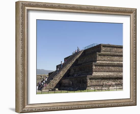 The Citadel, Teotihuacan, Unesco World Heritage Site, North of Mexico City, Mexico, North America-R H Productions-Framed Photographic Print