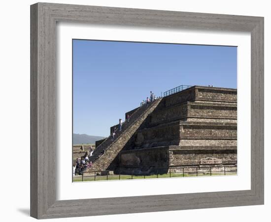 The Citadel, Teotihuacan, Unesco World Heritage Site, North of Mexico City, Mexico, North America-R H Productions-Framed Photographic Print