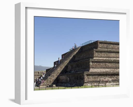 The Citadel, Teotihuacan, Unesco World Heritage Site, North of Mexico City, Mexico, North America-R H Productions-Framed Photographic Print