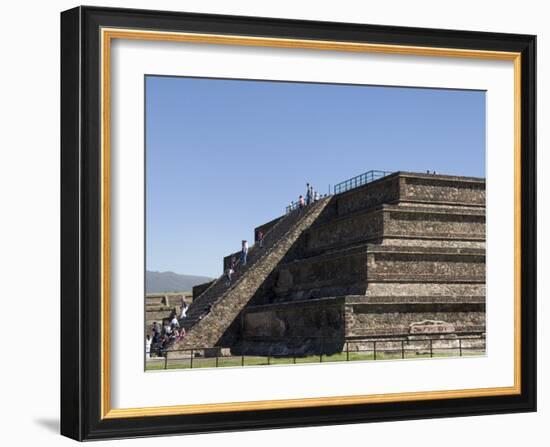 The Citadel, Teotihuacan, Unesco World Heritage Site, North of Mexico City, Mexico, North America-R H Productions-Framed Photographic Print