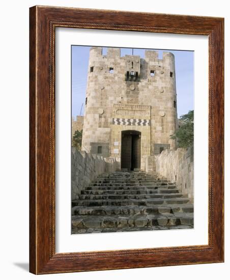 The Citadel, Unesco World Heritage Site, Aleppo, Syria, Middle East-Alison Wright-Framed Photographic Print