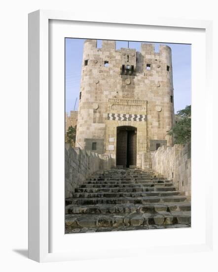 The Citadel, Unesco World Heritage Site, Aleppo, Syria, Middle East-Alison Wright-Framed Photographic Print
