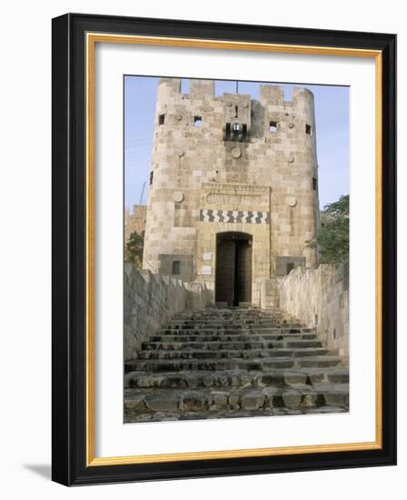 The Citadel, Unesco World Heritage Site, Aleppo, Syria, Middle East-Alison Wright-Framed Photographic Print