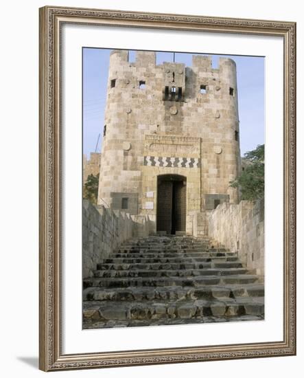 The Citadel, Unesco World Heritage Site, Aleppo, Syria, Middle East-Alison Wright-Framed Photographic Print