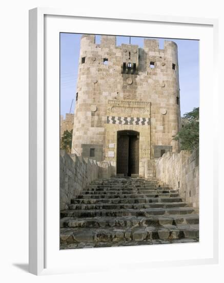 The Citadel, Unesco World Heritage Site, Aleppo, Syria, Middle East-Alison Wright-Framed Photographic Print