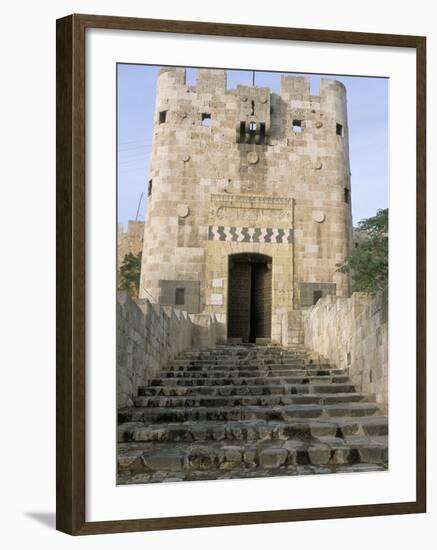 The Citadel, Unesco World Heritage Site, Aleppo, Syria, Middle East-Alison Wright-Framed Photographic Print