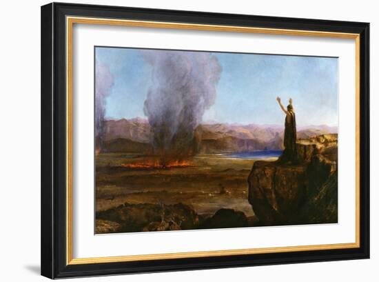 The Cities of the Plain, 1876-Edward Armitage-Framed Giclee Print