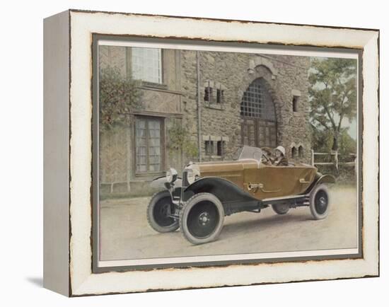 The Citroen Caddy of 12Hp is a Sporty Little Two-Seater for Summer Touring-null-Framed Premier Image Canvas