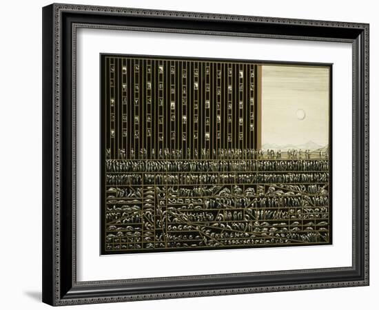 The City, 1981-Evelyn Williams-Framed Giclee Print