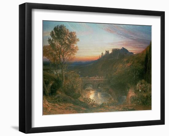 The City at Sunset-Samuel Palmer-Framed Giclee Print